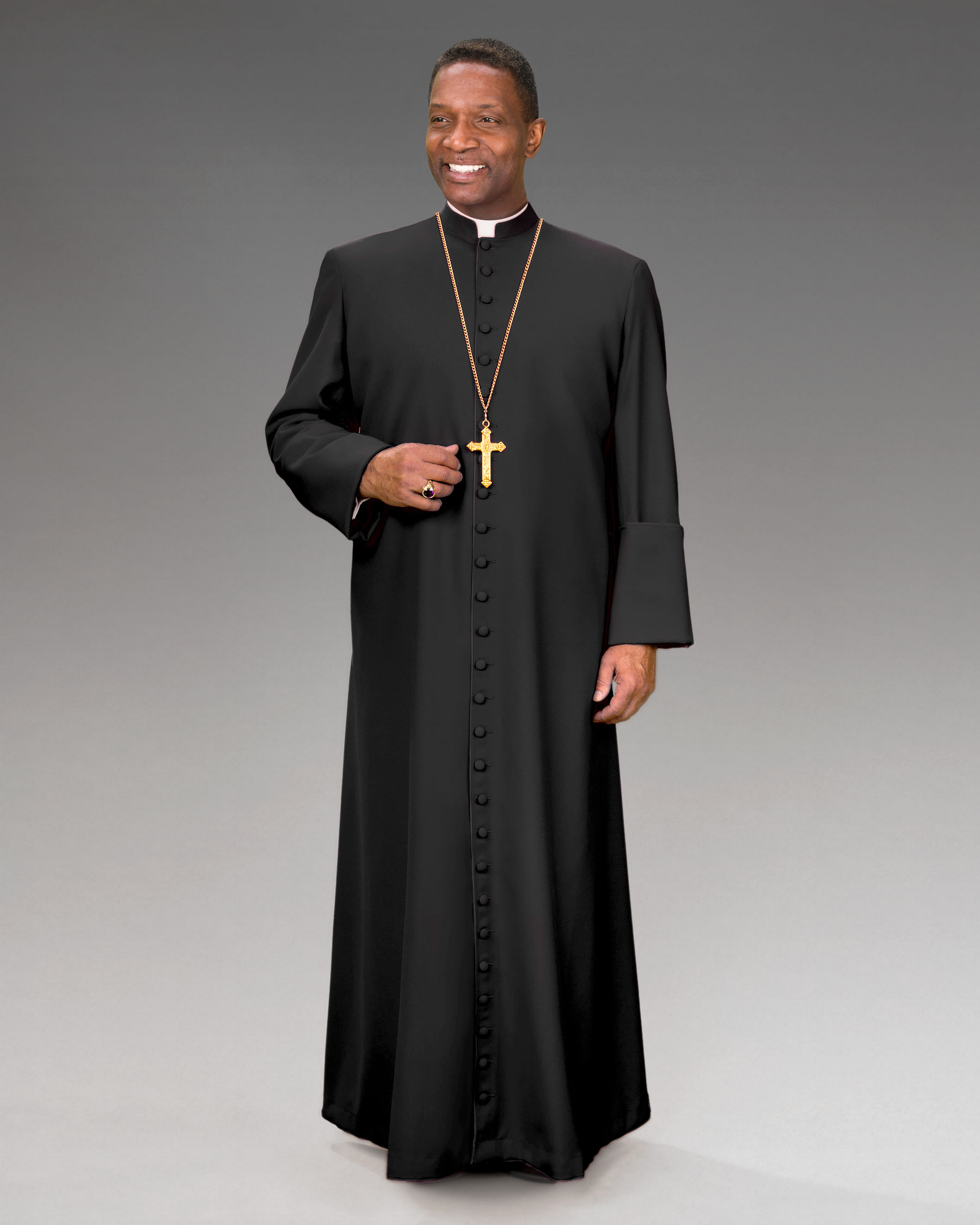 CM Almy | Roman Style Cassock for Bishop