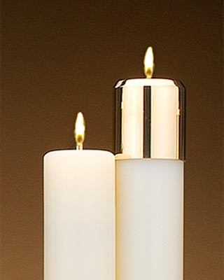 liquid church candles 2 inch diameter