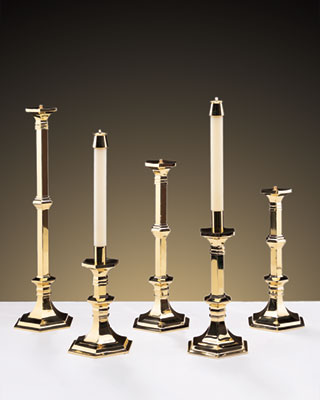 avon altar candlesticks