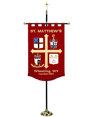 church banner stand