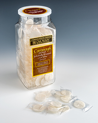 CM Almy  Individually Wrapped Wheat Communion Wafers
