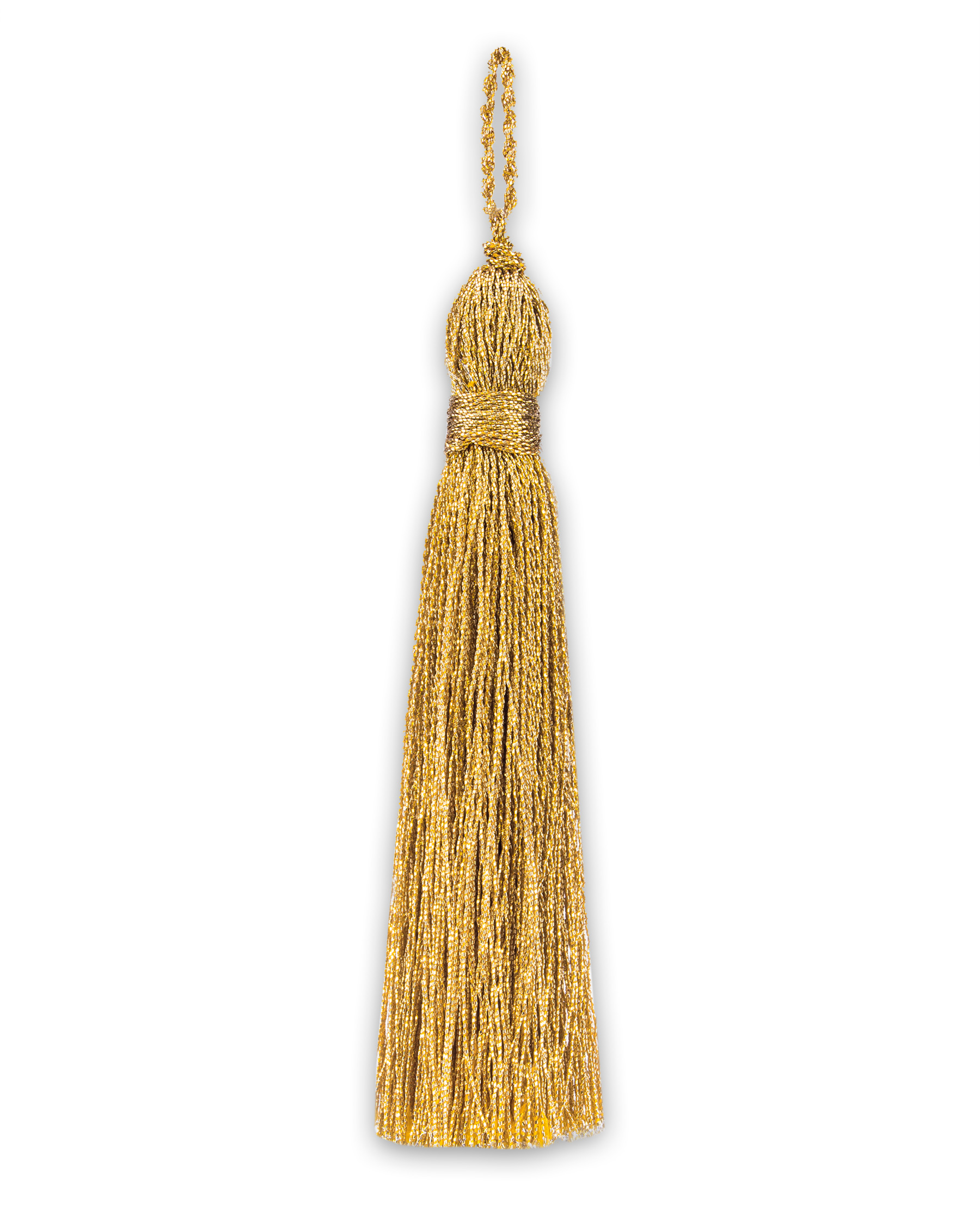 Cm Almy Gold Metallic Tassels 6664