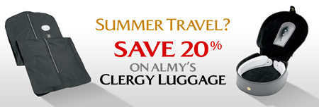 Save 20% on Clergy Luggage
